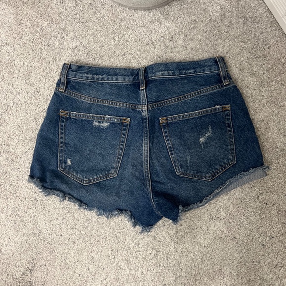 FREE PEOPLE Jean Shorts - Picture 3 of 3